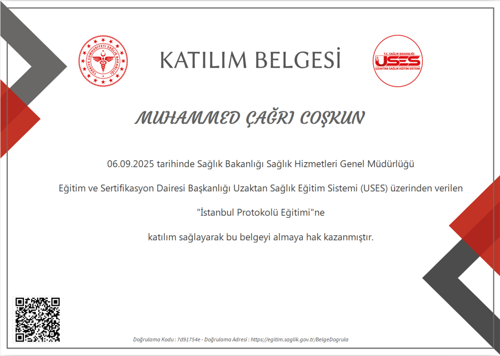 İstanbul Protokolü Eğitimi